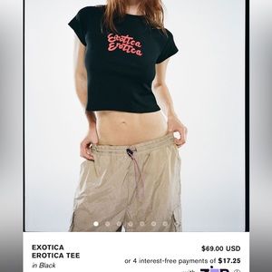 Realisation par exotica erotica tee